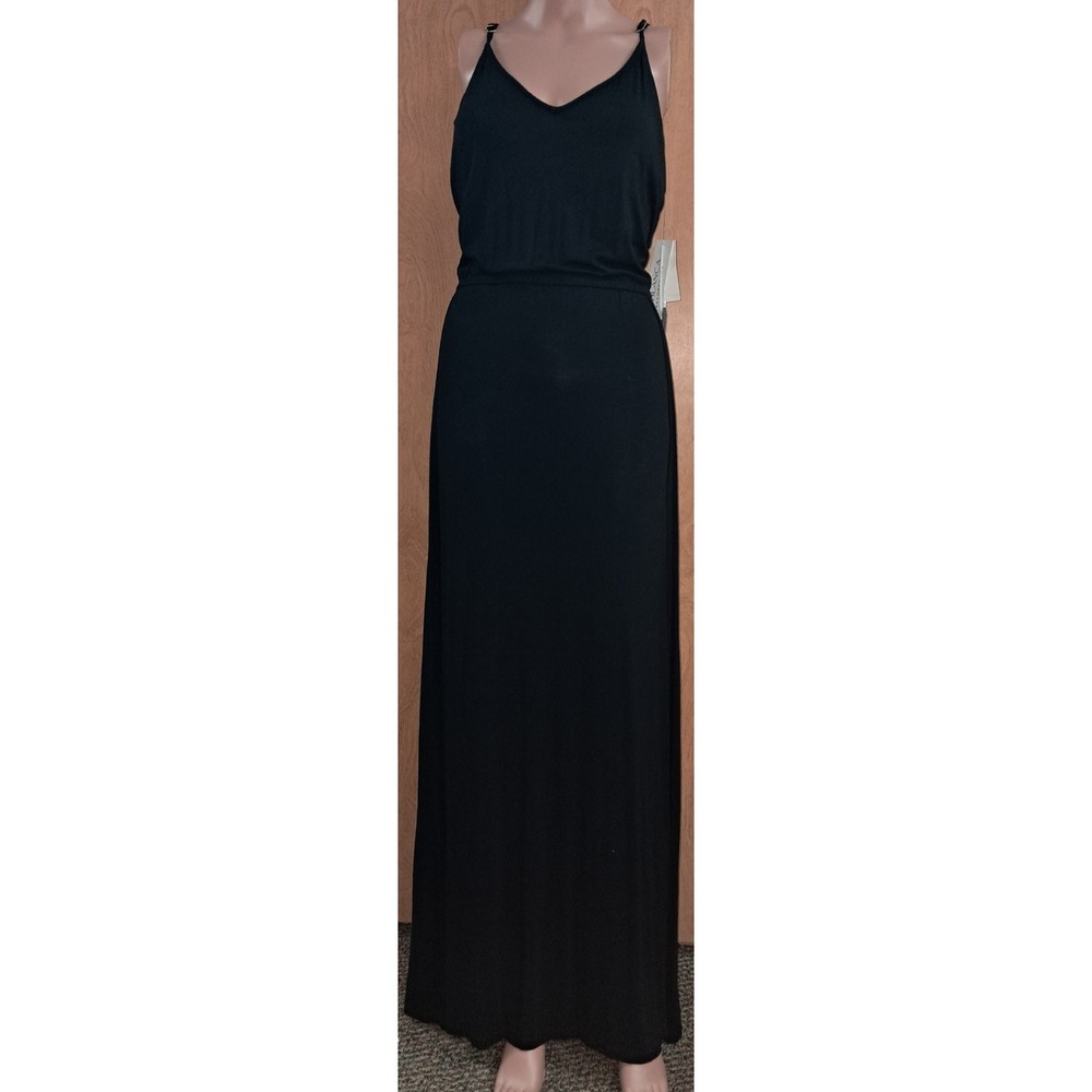 La Blanca Resortwear Black Swimsuit Cover,‎ 59" Long, 43" Slit on each side - Picture 3 of 9